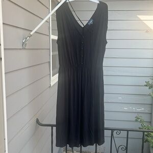 New ModCloth button midi dress 1x